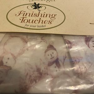 Longaberger Homestead Basket Liner